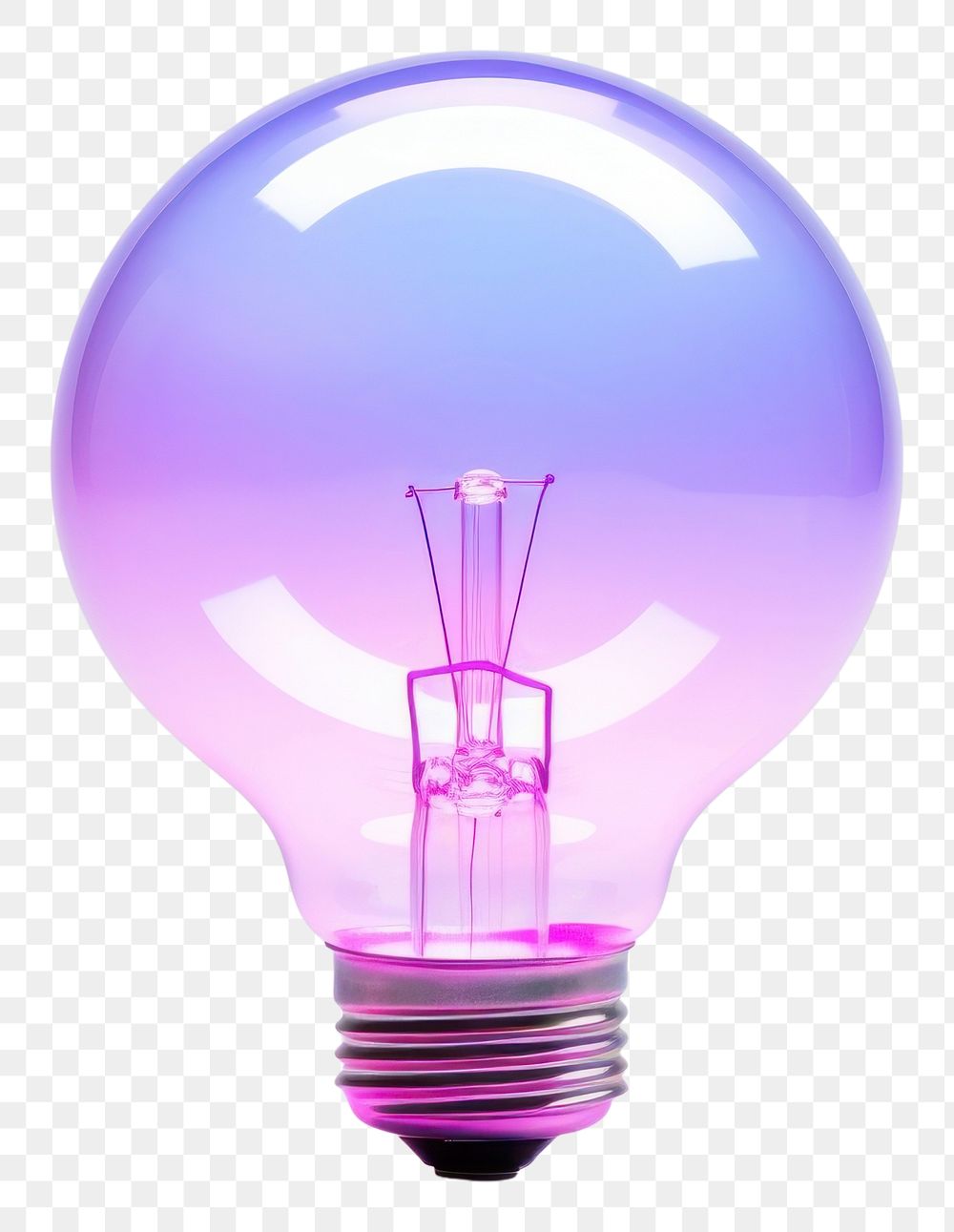 PNG Lightbulb illuminated electricity innovation. AI generated Image by rawpixel.