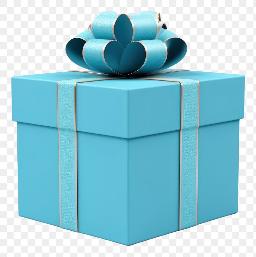 PNG Gift box blue celebration. AI generated Image by rawpixel.