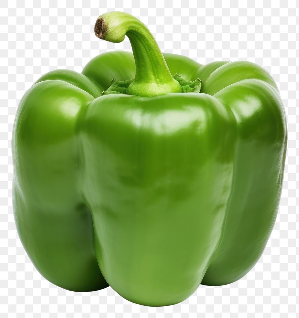 PNG  Vegetable pepper green plant. AI generated Image by rawpixel.
