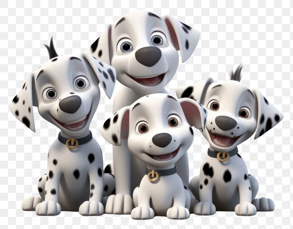 PNG Dog dalmatian cartoon mammal. 