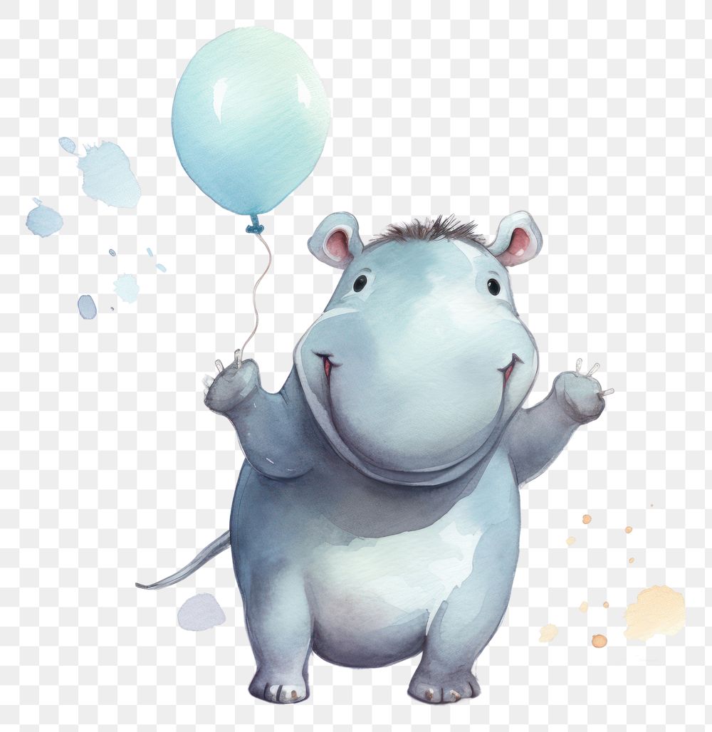 PNG Animal mammal representation hippopotamus. AI generated Image by rawpixel.