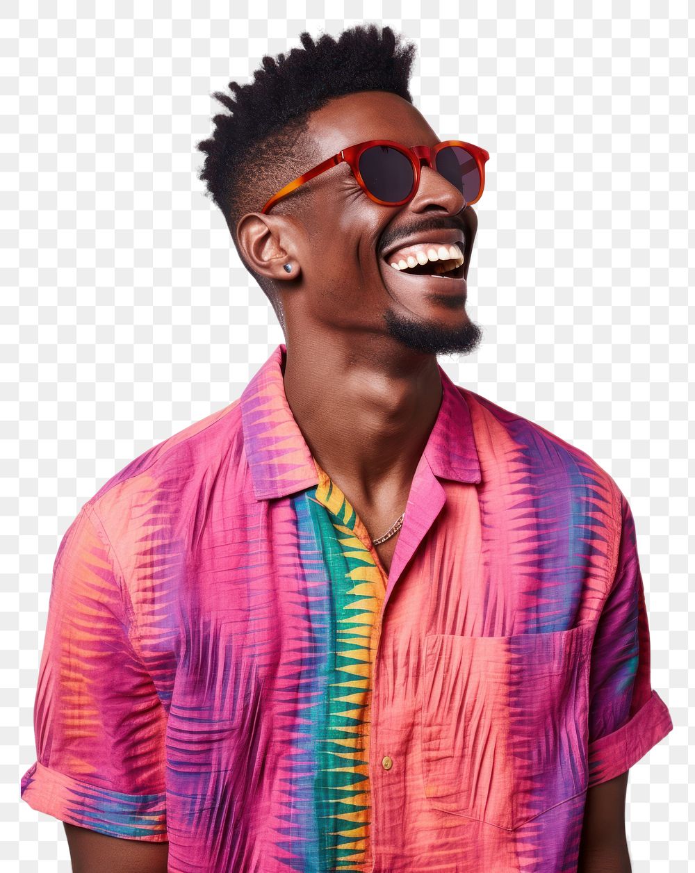 PNG Sunglasses laughing adult smile. AI generated Image by rawpixel.