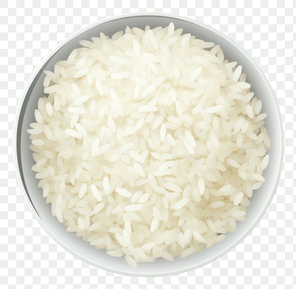 PNG Rice food bowl vegetable. AI generated Image by rawpixel.