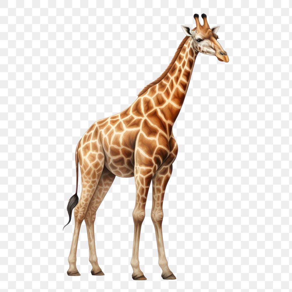 Wildlife giraffe animal mammal. | Premium PNG - rawpixel