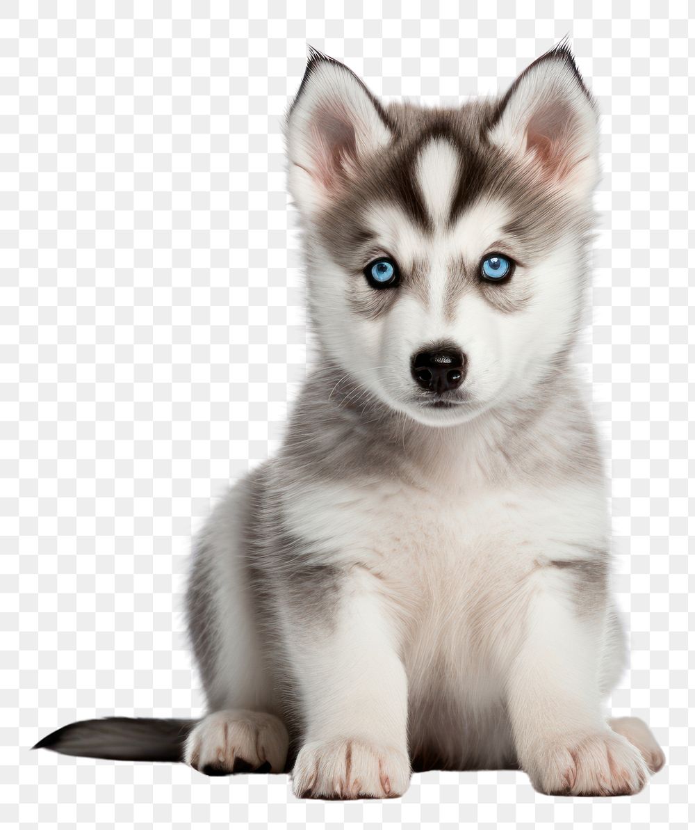 PNG Puppy mammal animal husky. AI generated Image by rawpixel.