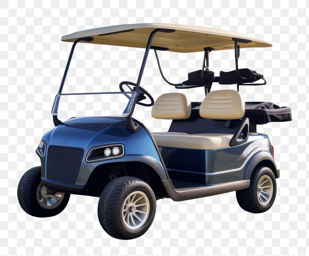 PNG Golf car vehicle sports. AI generated Image by rawpixel.