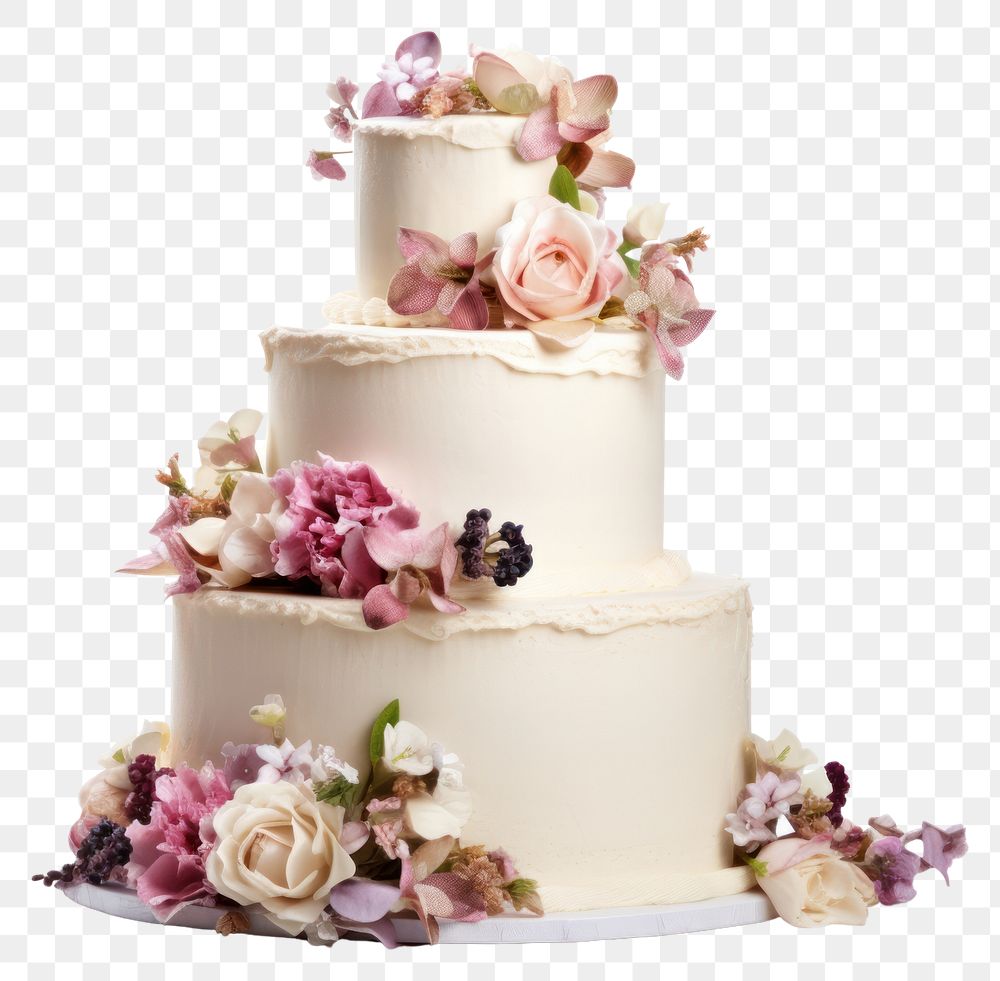 PNG Wedding cake dessert food white background. AI generated Image by rawpixel.
