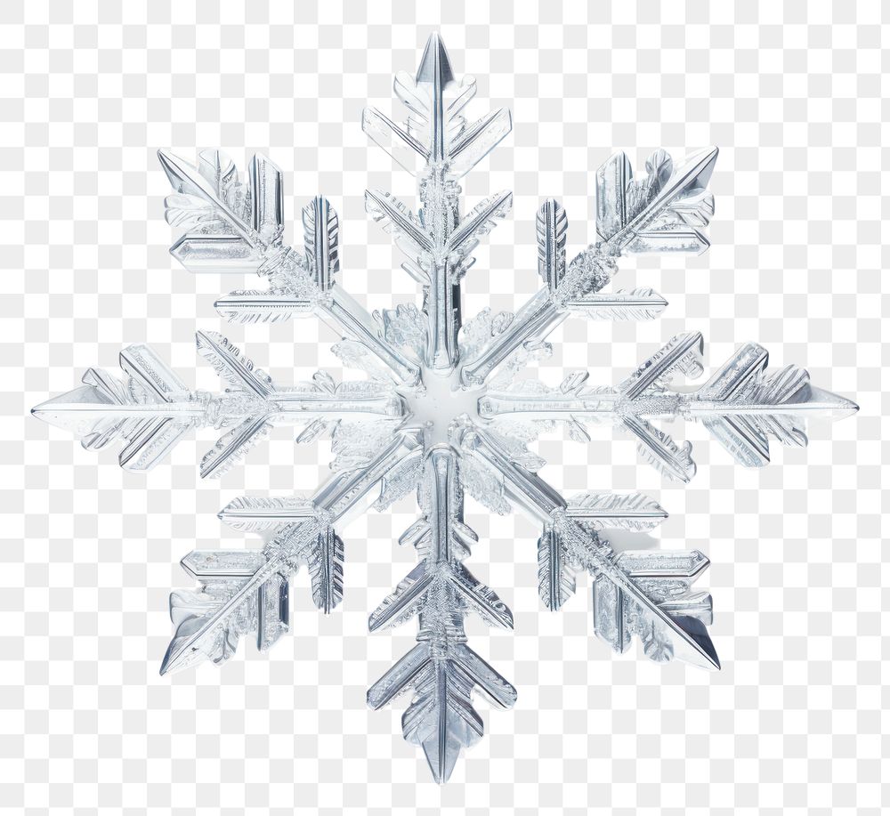 PNG Snow snowflake white transparent background. AI generated Image by rawpixel.