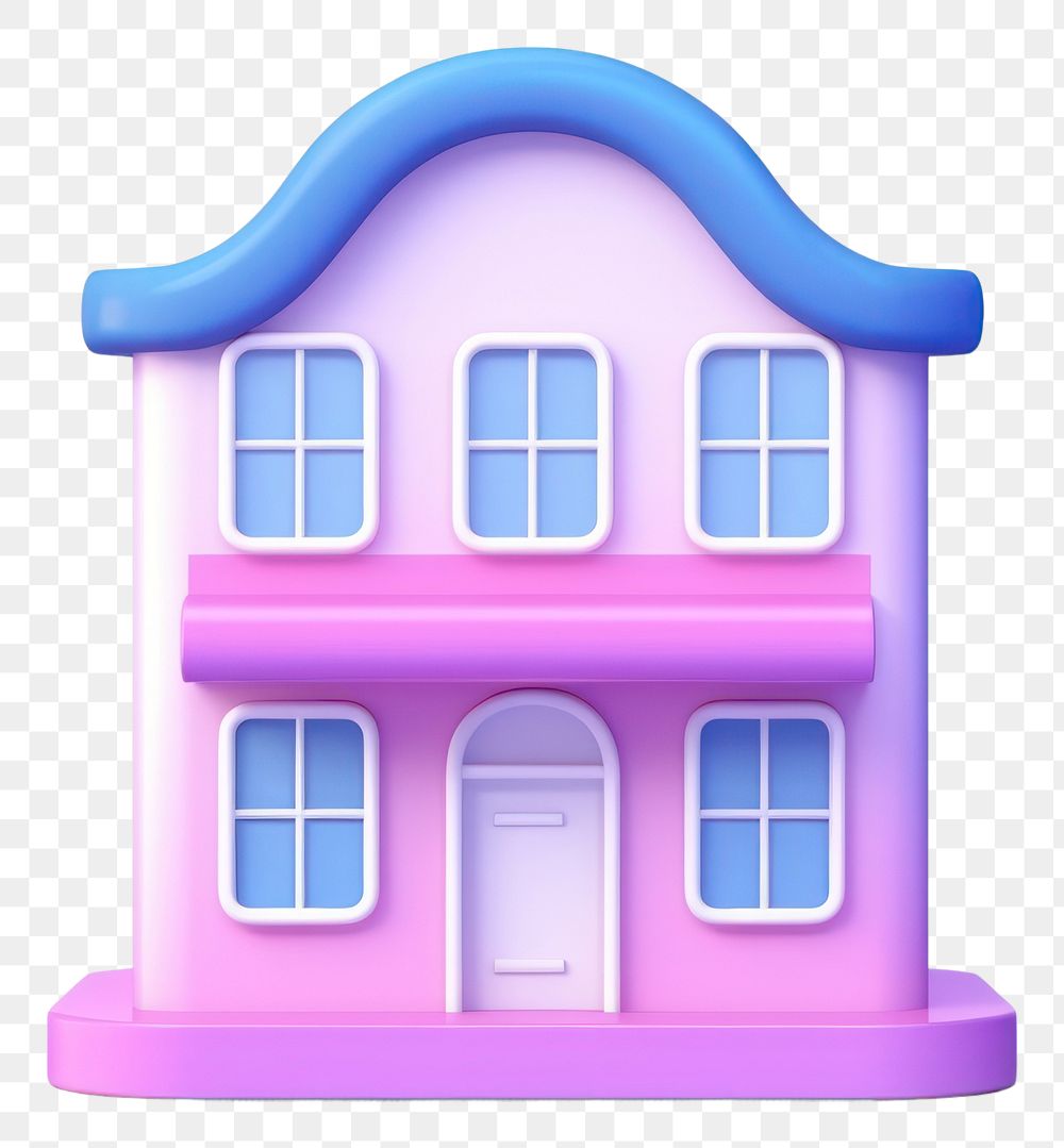 PNG Building purple pink blue. AI generated Image by rawpixel.