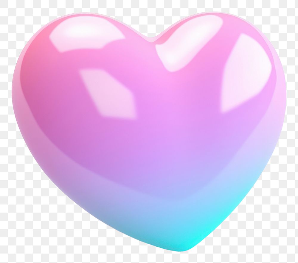 PNG Heart balloon circle transparent background