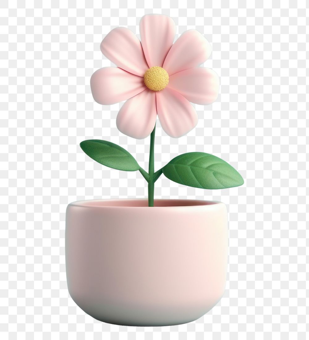 PNG Flower blossom petal plant. AI generated Image by rawpixel.