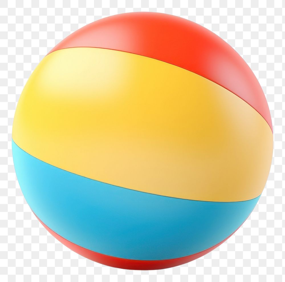 PNG Ball sphere white background volleyball. AI generated Image by rawpixel.
