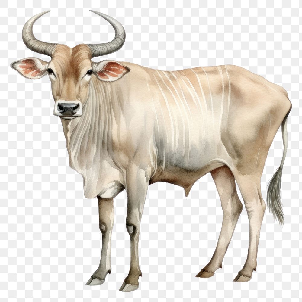 PNG Livestock mammal animal cattle. AI generated Image by rawpixel.
