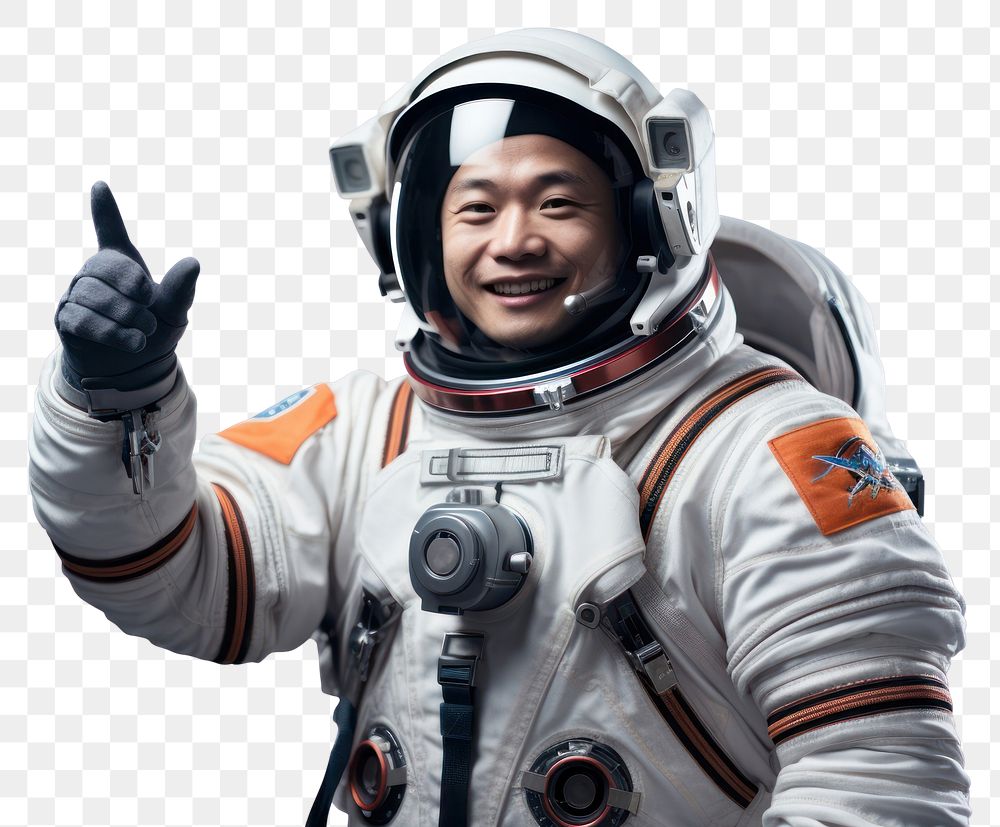 PNG Astronaut protection technology happiness. AI generated Image by rawpixel.