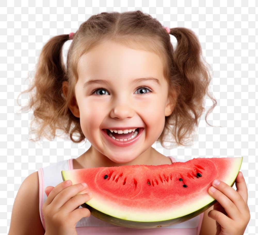 PNG Eating fruit food watermelon. AI generated Image by rawpixel.