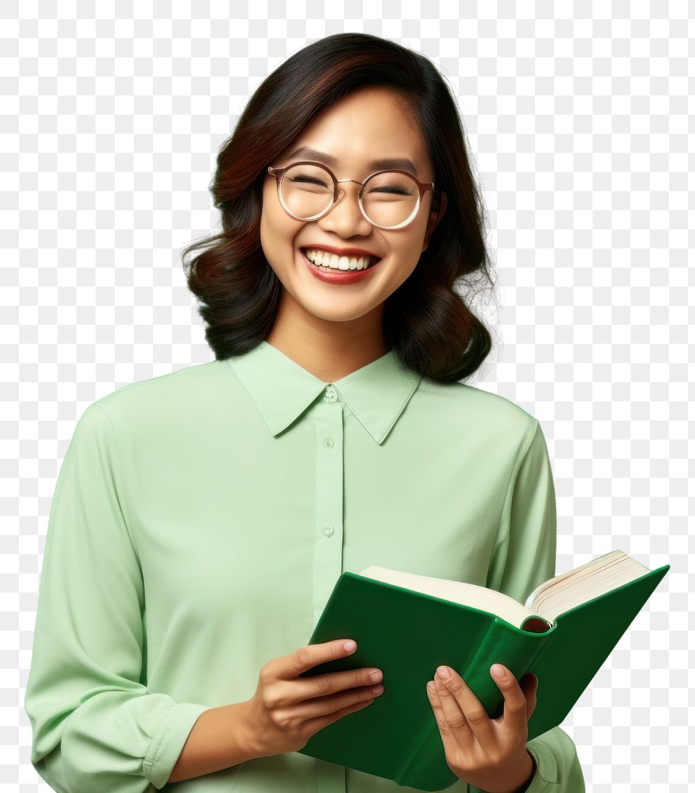 PNG Reading glasses smile intelligence. AI generated Image by rawpixel.