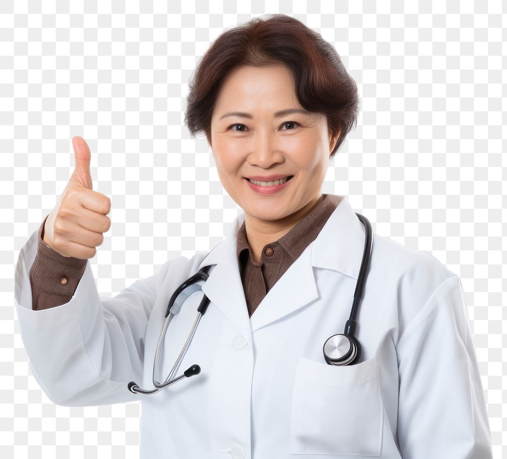 PNG Doctor finger female adult. AI generated Image by rawpixel.