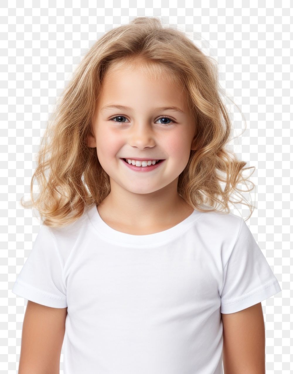 PNG British t-shirt portrait child. 