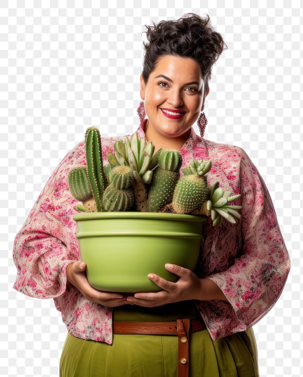 PNG Portrait adult plant gardening. 