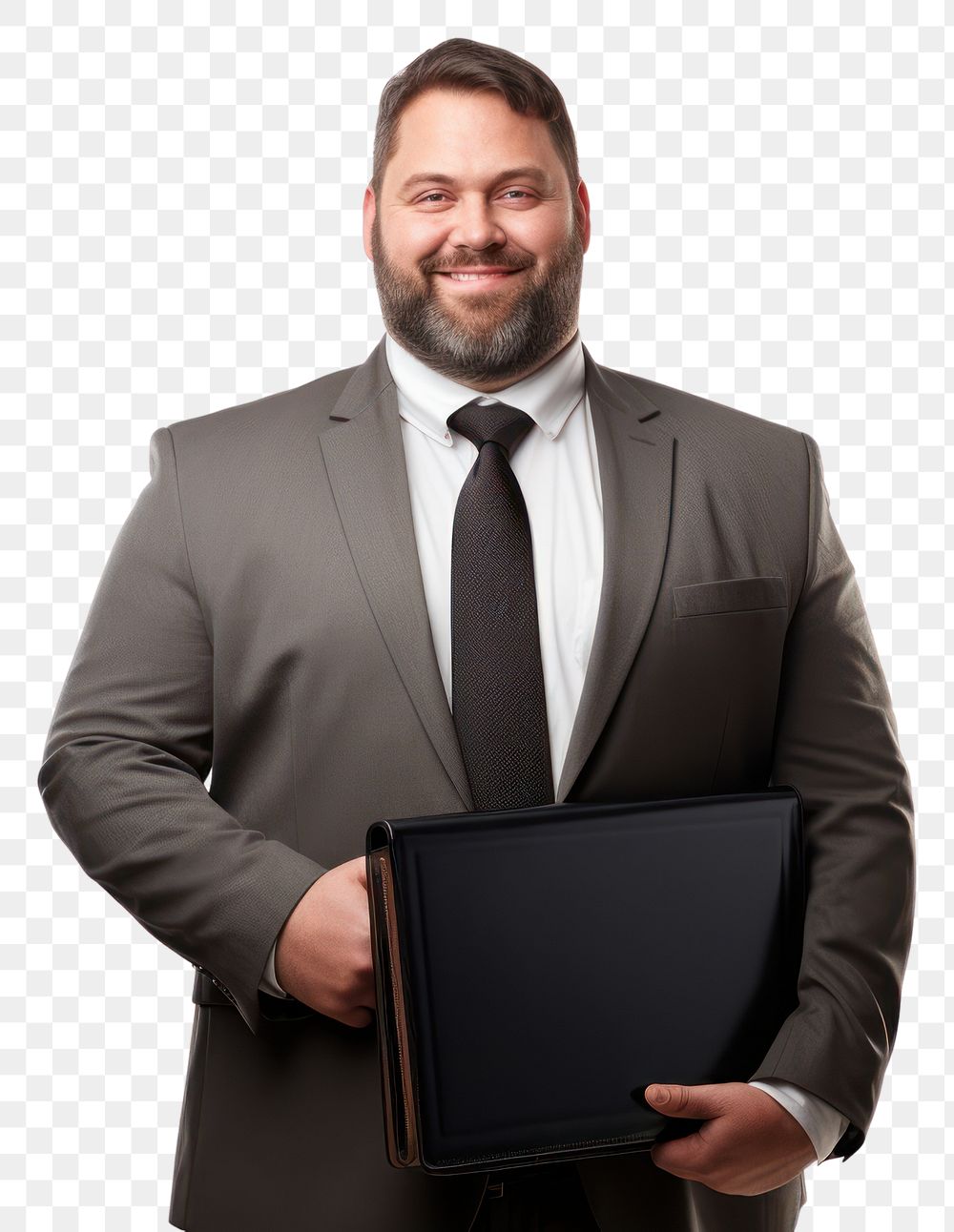 PNG Briefcase computer portrait holding. AI generated Image by rawpixel.