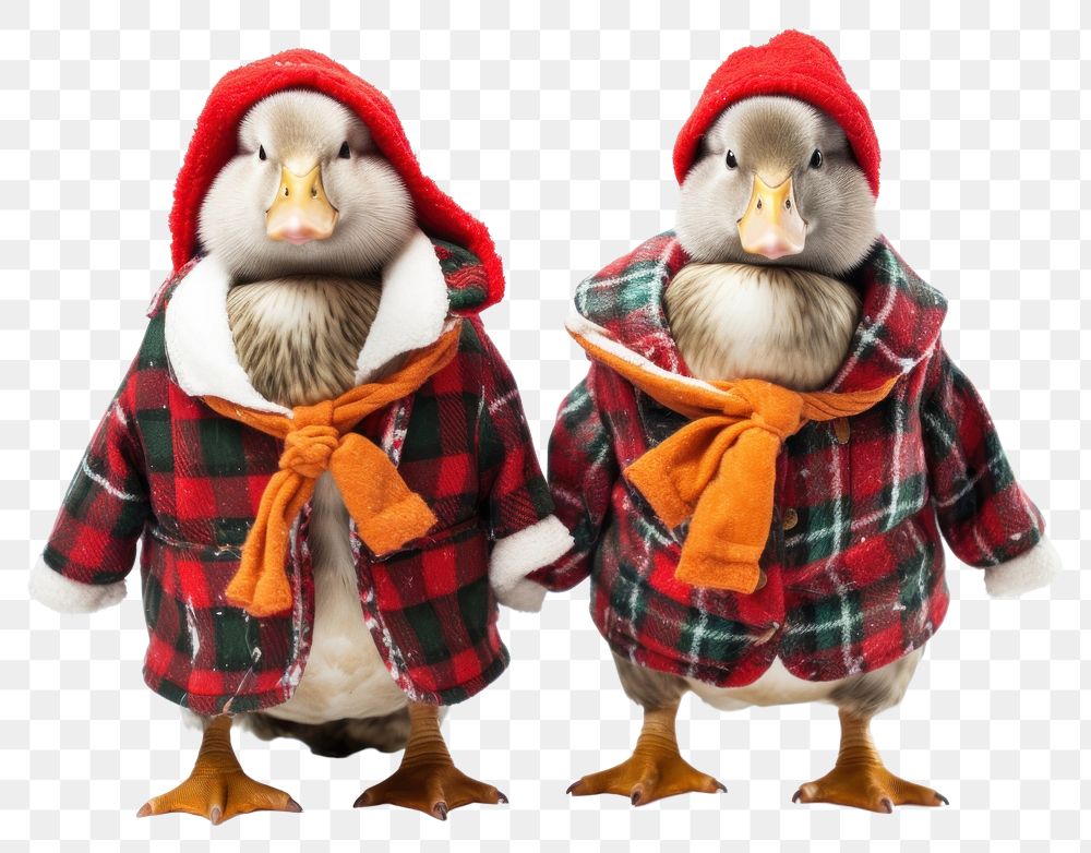 PNG Christmas duck toy transparent background. AI generated Image by rawpixel.