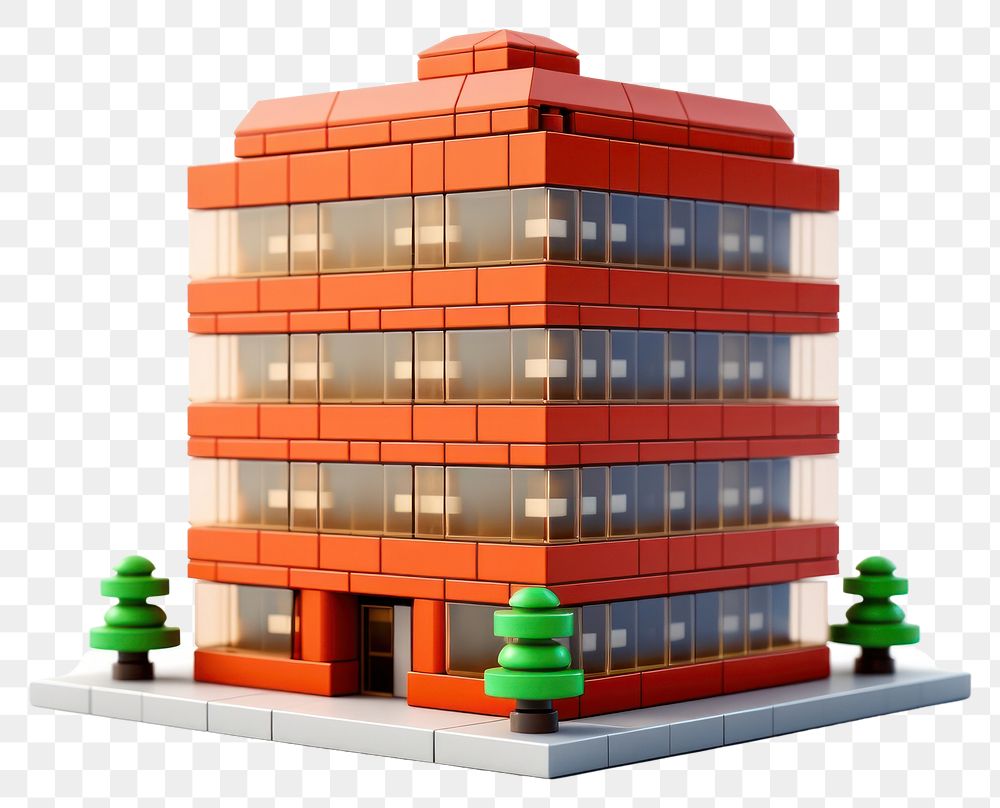 PNG Building architecture cartoon office. AI generated Image by rawpixel.