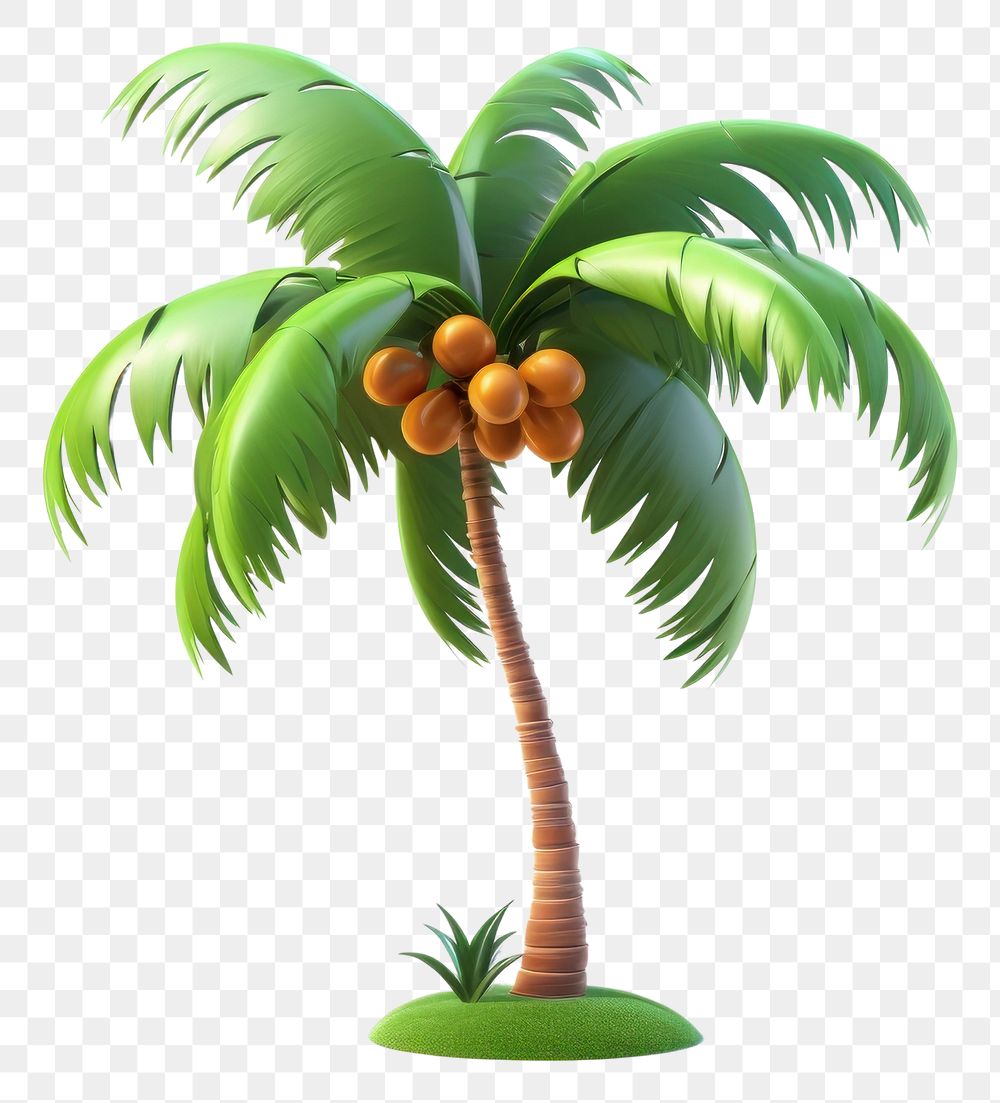 PNG Tree tropics coconut plant. AI generated Image by rawpixel.