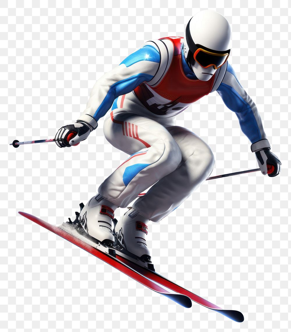 PNG Recreation skiing sports adult. AI generated Image by rawpixel.