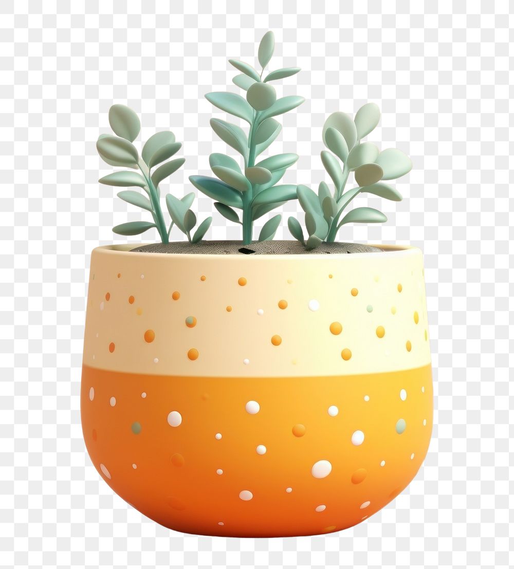 PNG Plant vase leaf pot. AI generated Image by rawpixel.