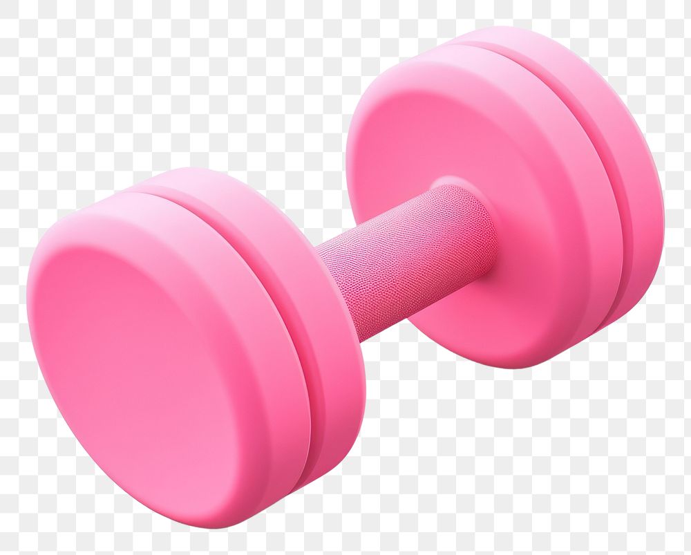PNG Dumbbell sports white background bodybuilding. AI generated Image by rawpixel.