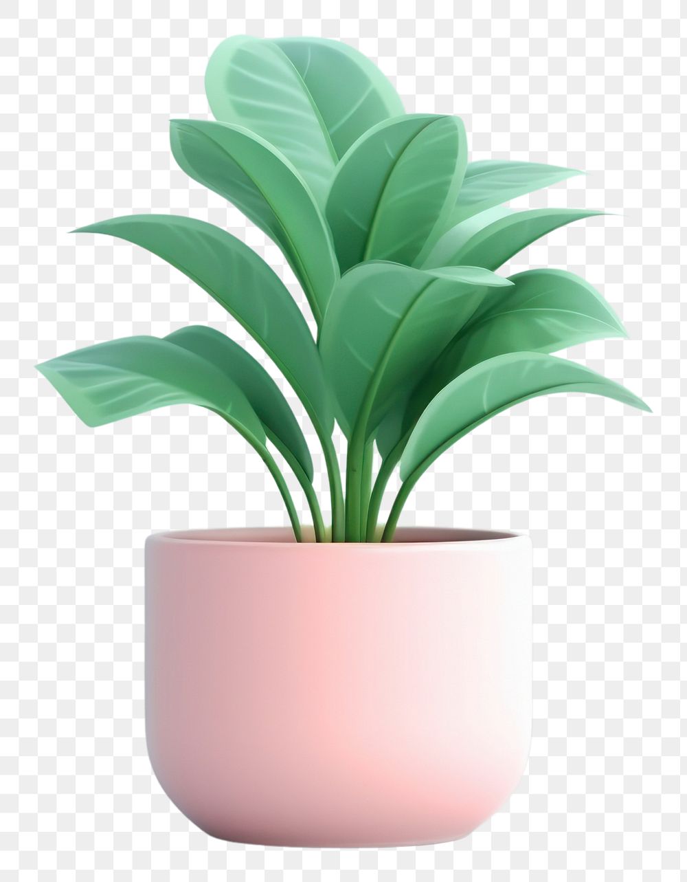 PNG Plant blossom leaf vase. AI generated Image by rawpixel.