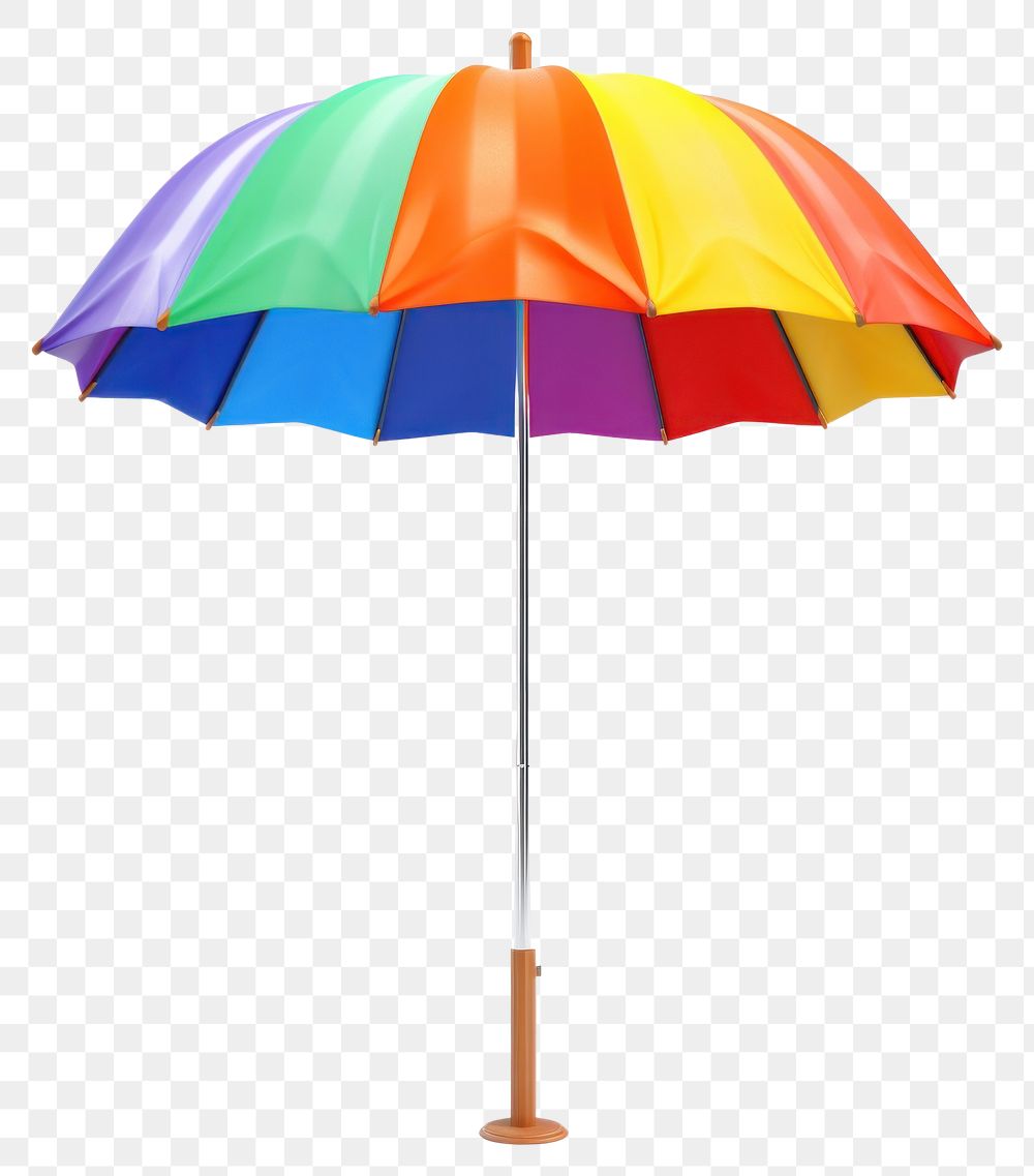 PNG Umbrella rain white background beach umbrella. AI generated Image by rawpixel.