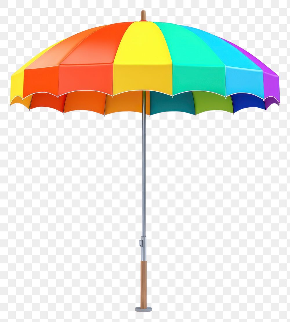 PNG Umbrella rain white background beach umbrella. AI generated Image by rawpixel.