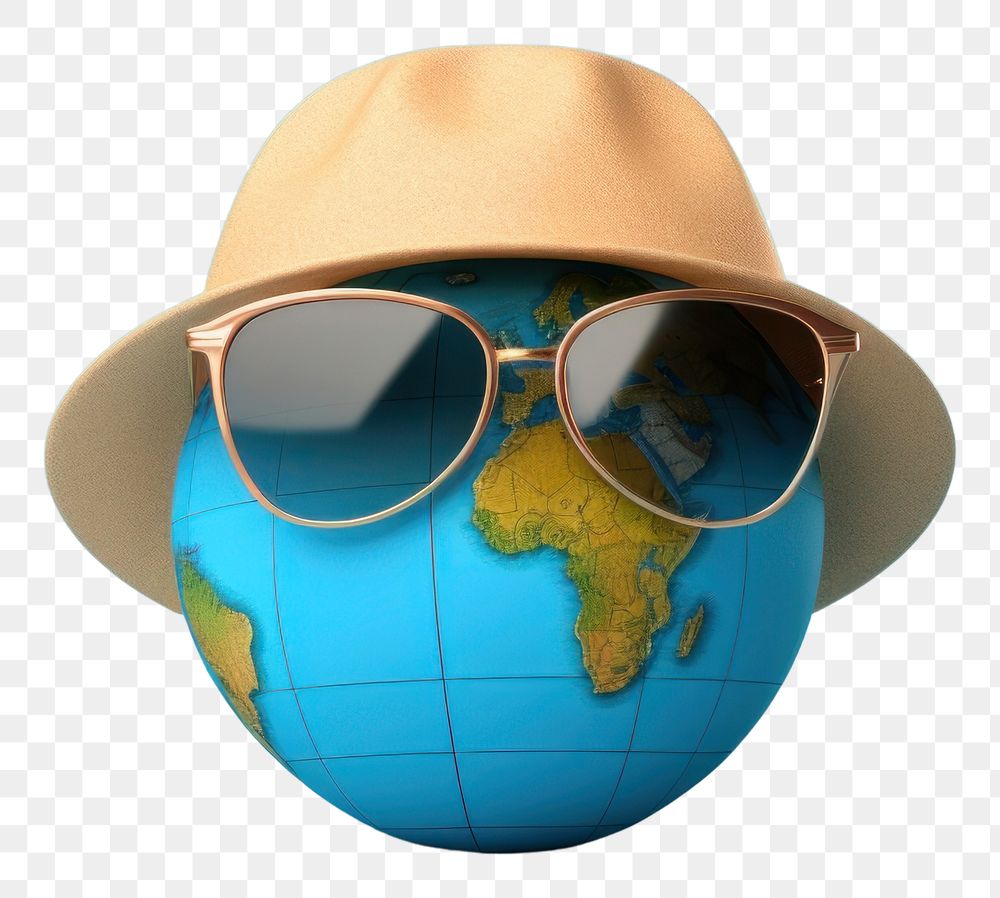 PNG Sunglasses globe sphere planet. 