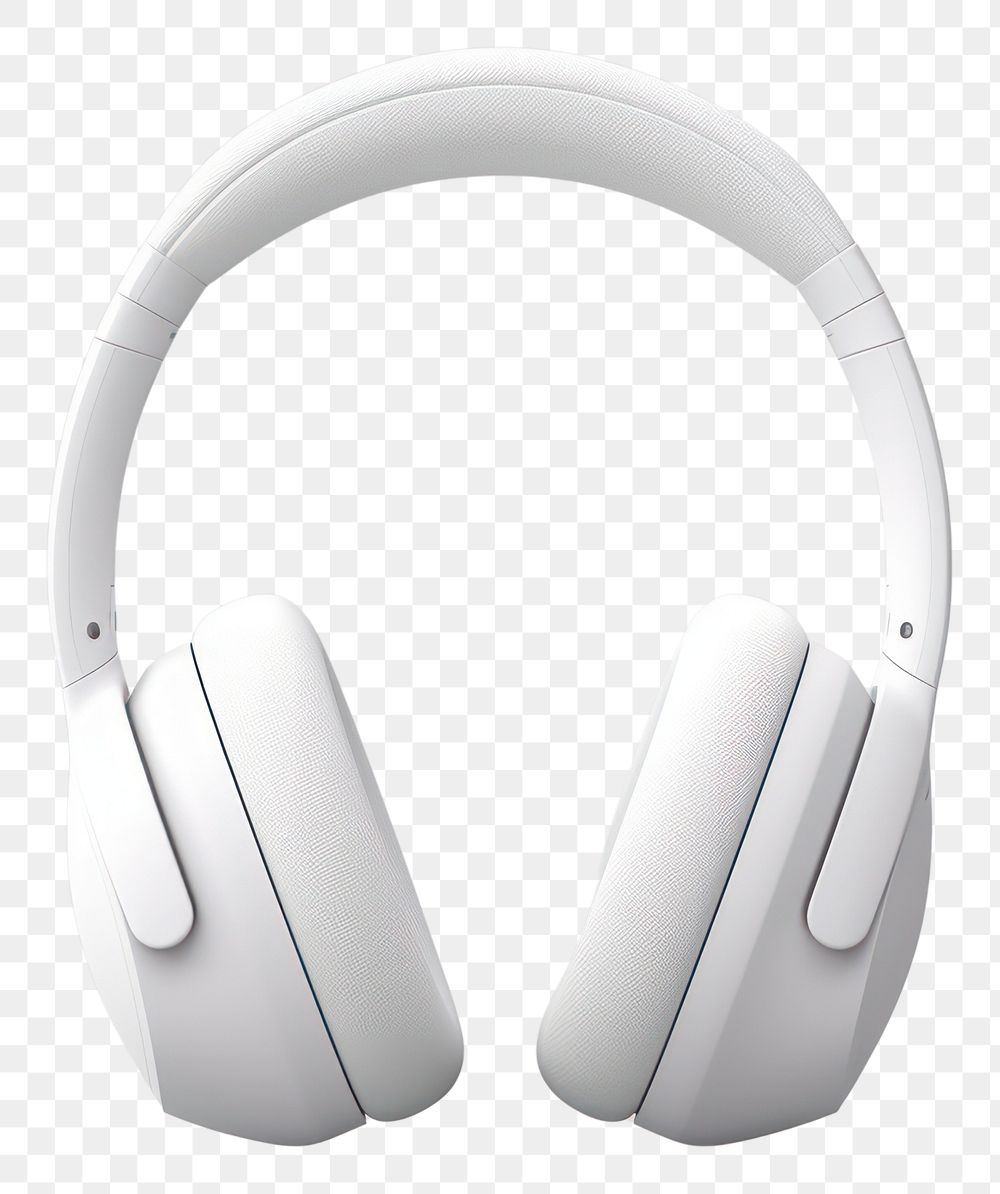 PNG Headphones headset white  