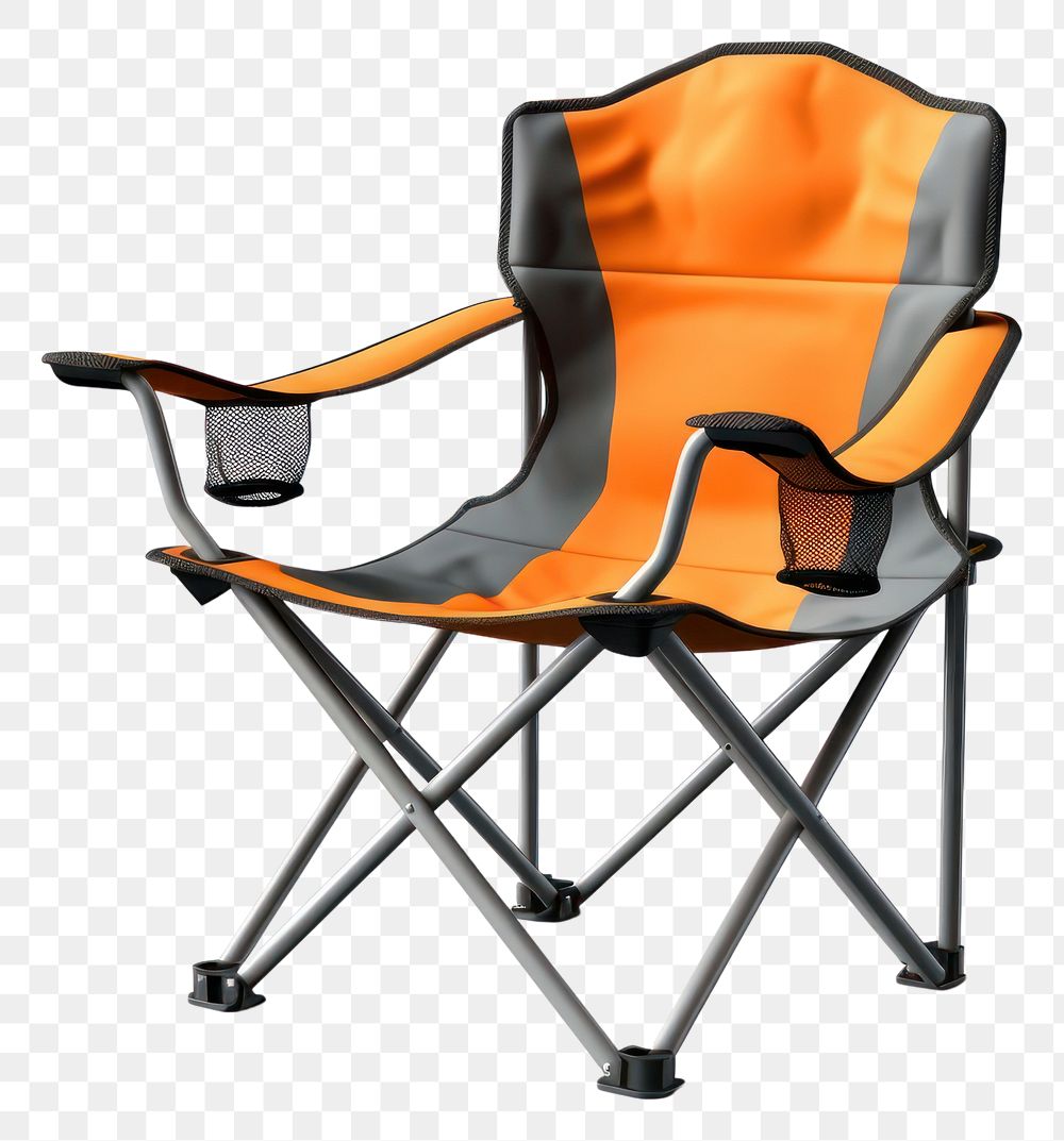 PNG Chair furniture camping white background. AI generated Image by rawpixel.