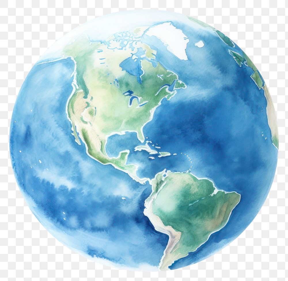 PNG Earth sphere planet space transparent background