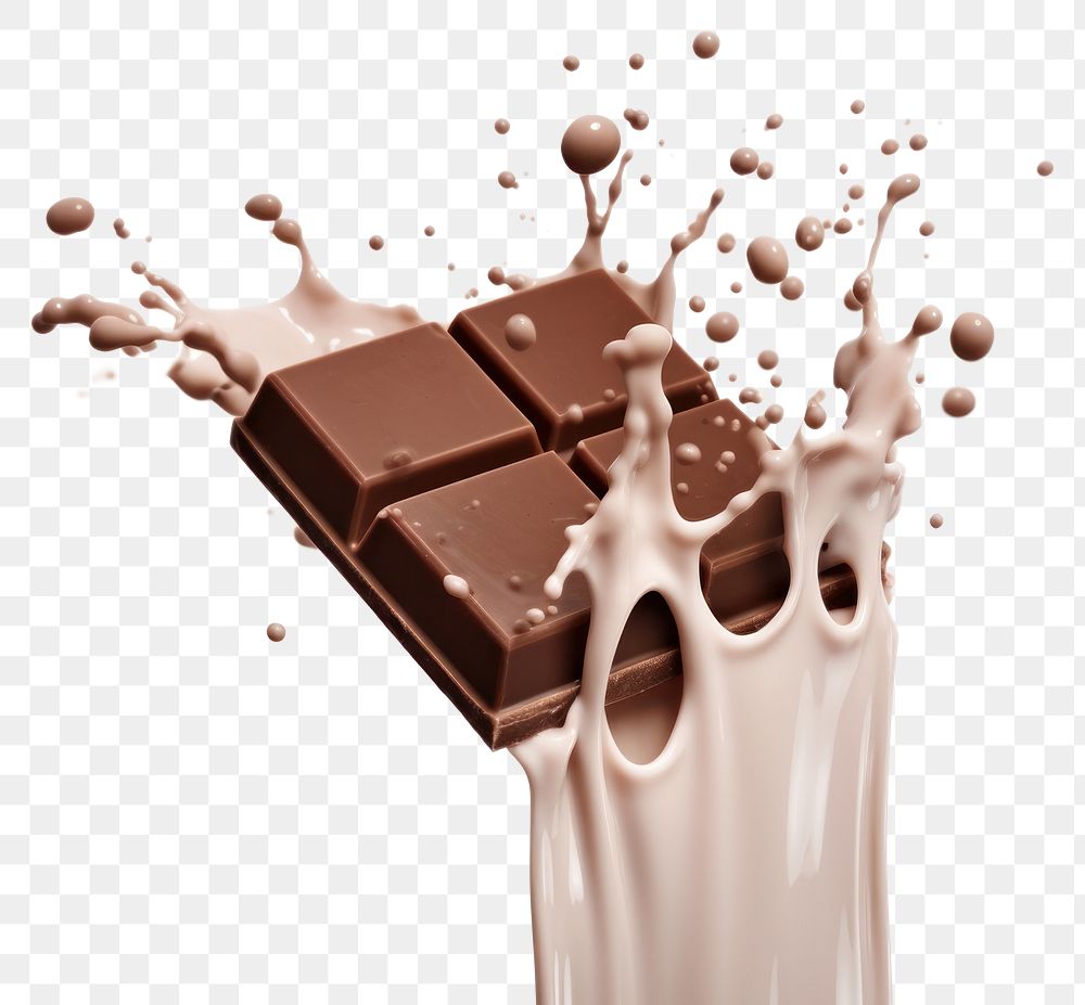PNG Chocolate milk dessert food. AI generated Image by rawpixel.