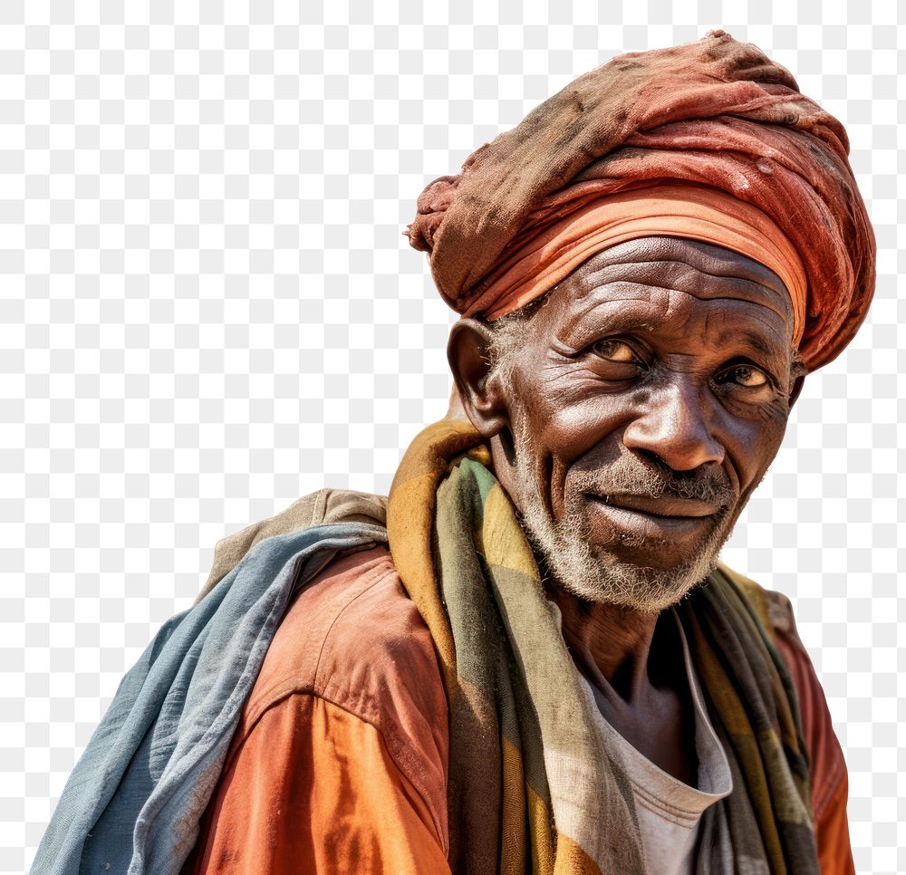 PNG Portrait turban photography headscarf. 