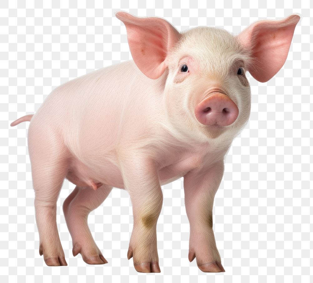 PNG Pig animal mammal transparent background. 