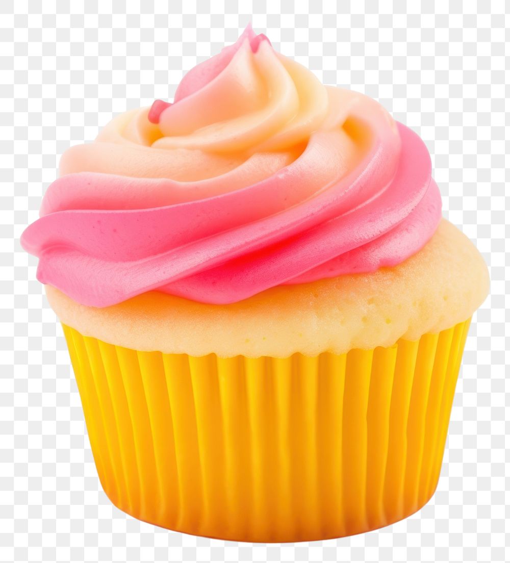 PNG Cupcake dessert icing cream. 