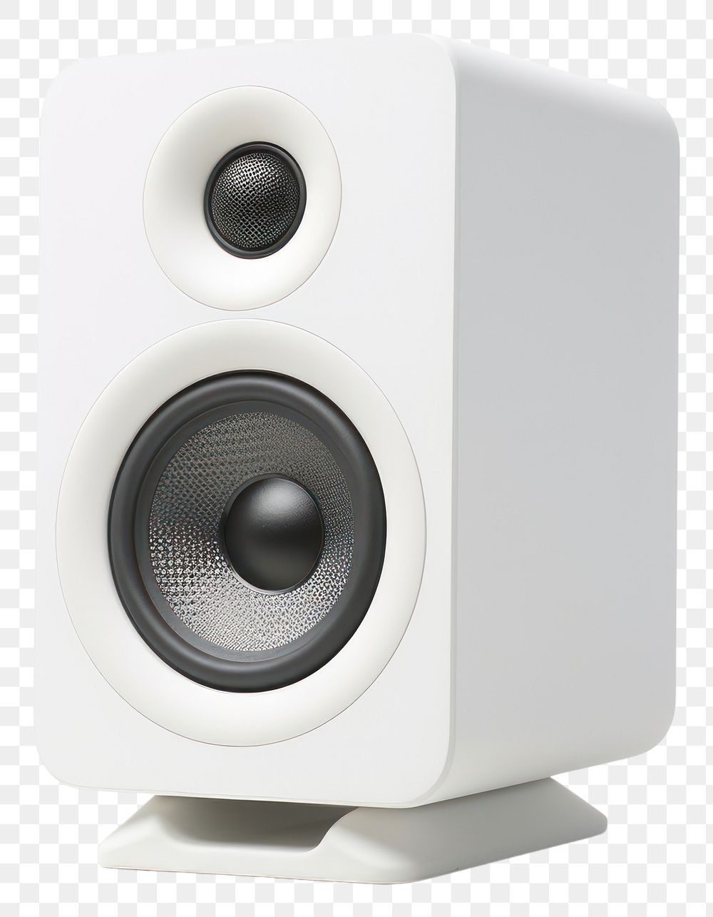PNG Electronics speaker white transparent background. AI generated Image by rawpixel.