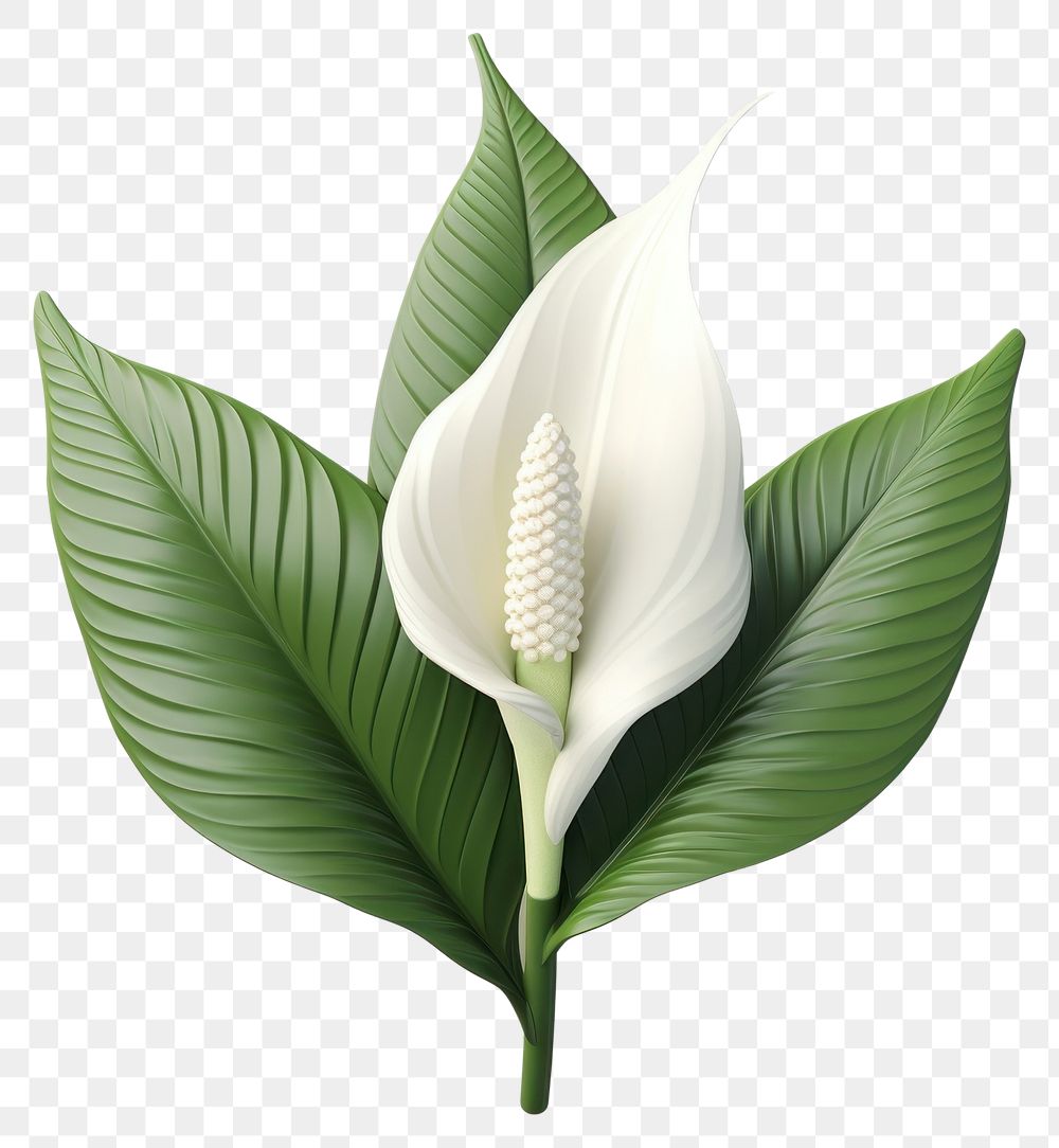 PNG Flower plant leaf freshness. 