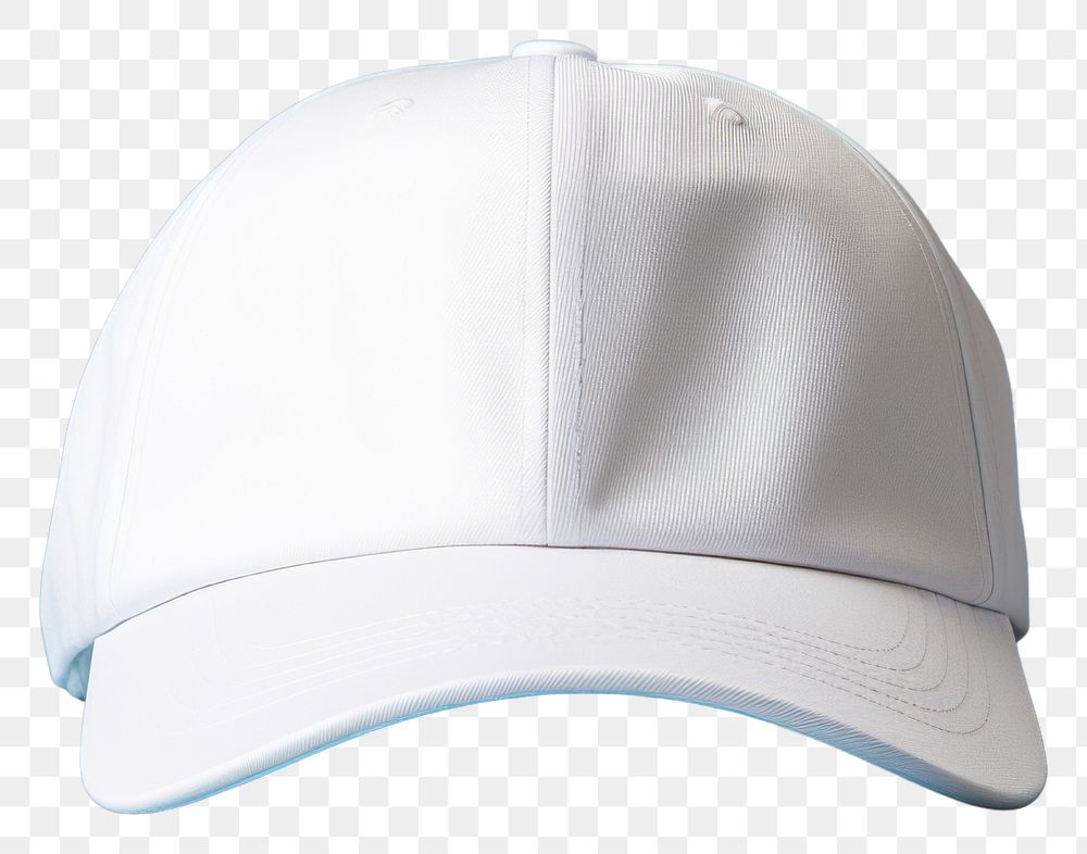 PNG White cap headgear headwear. 