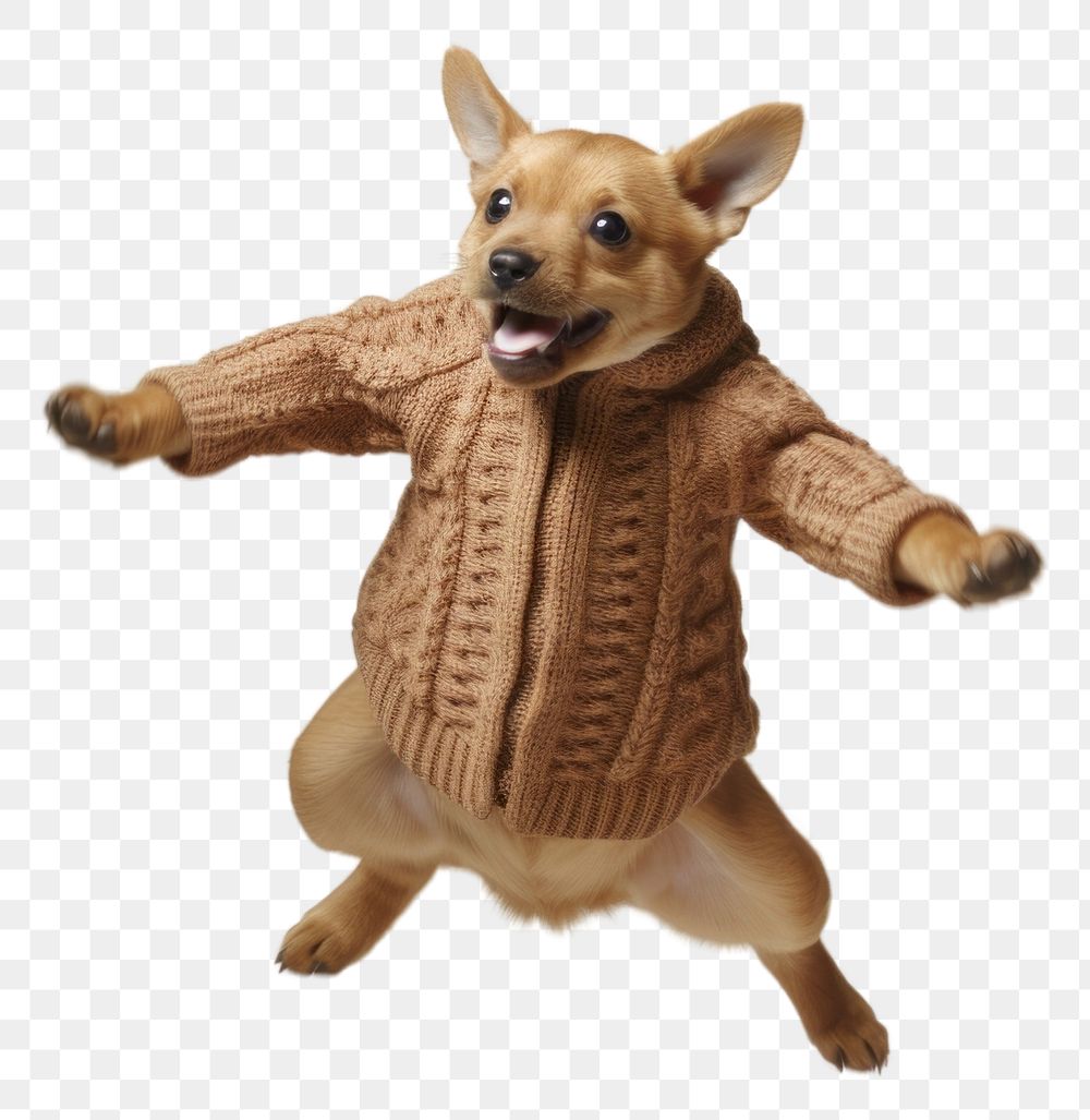 PNG Dog sweater representation carnivora. 