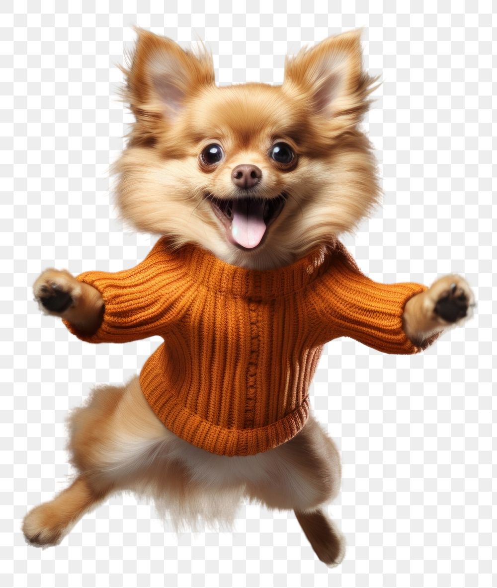 PNG Dog sweater mammal animal. AI generated Image by rawpixel.