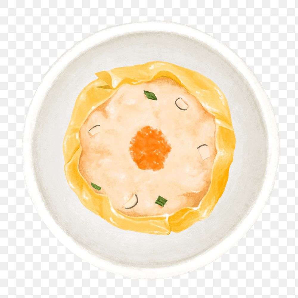 PNG Dim sum, Chinese food illustration, transparent background