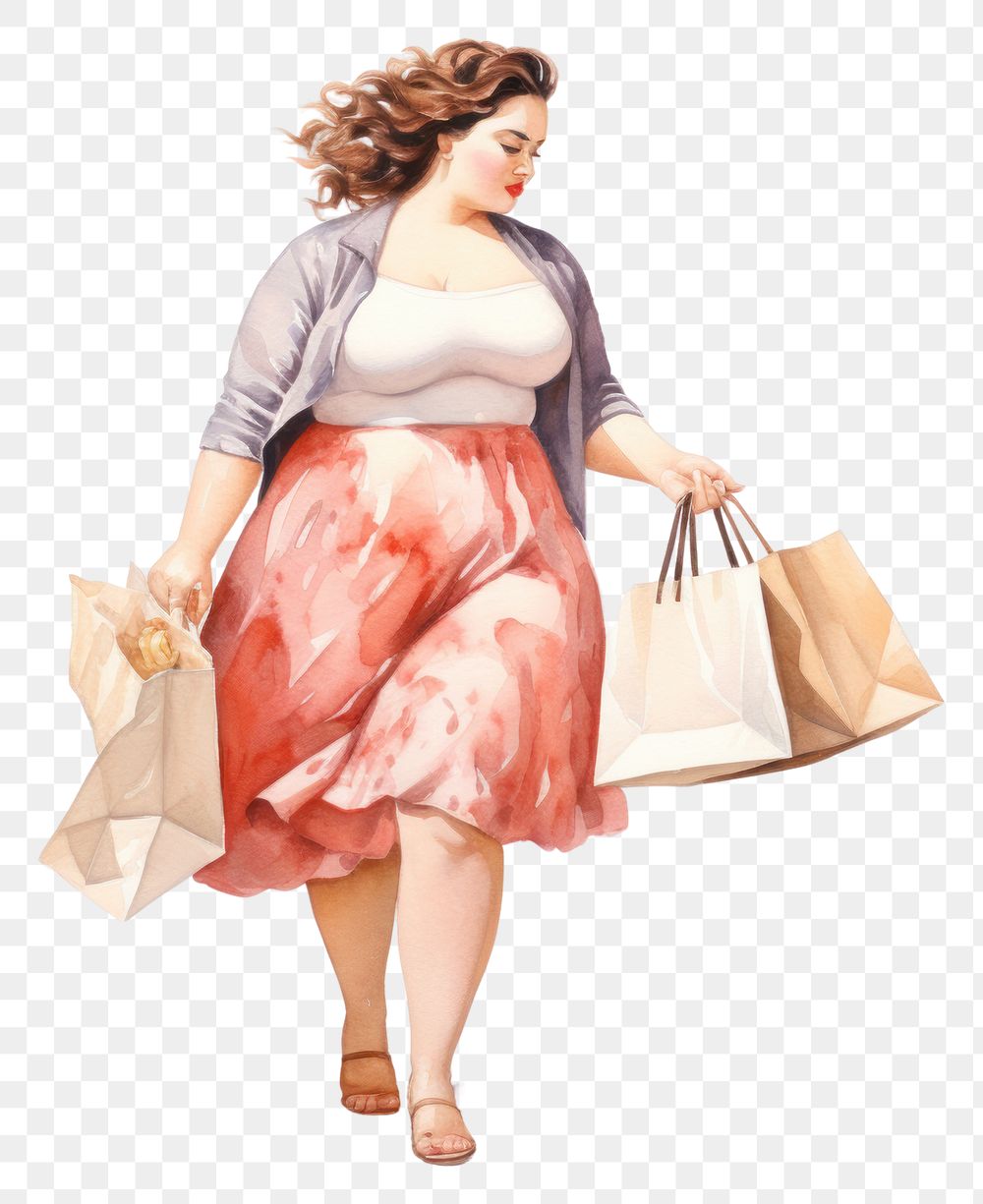 PNG Shopping handbag adult consumerism. AI generated Image by rawpixel.