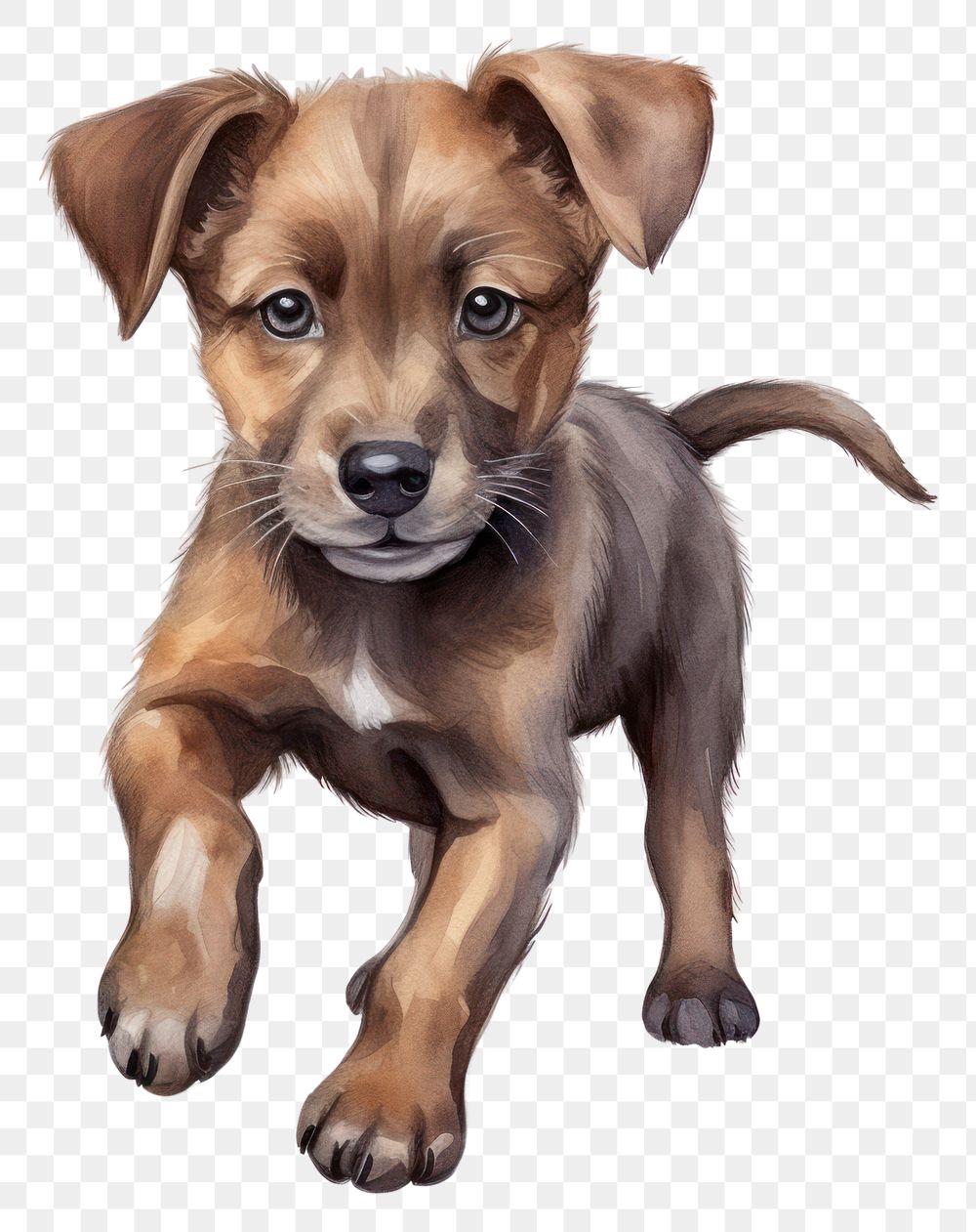 PNG Mammal animal puppy dog. AI generated Image by rawpixel.