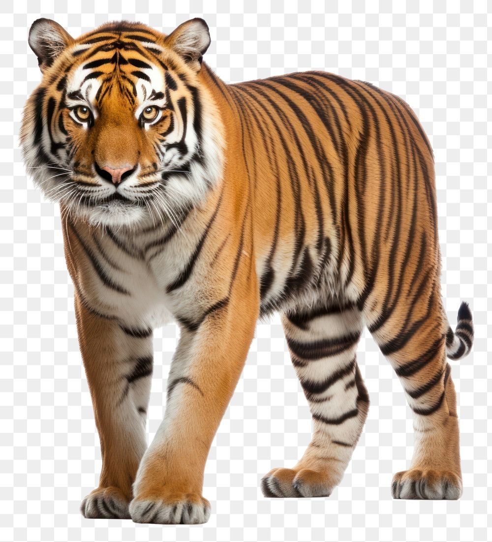 PNG Wildlife animal mammal tiger. AI generated Image by rawpixel.